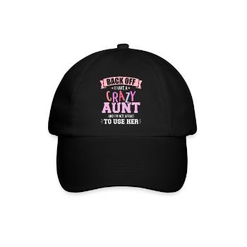 Tante - Baseballkappe - Schwarz/Schwarz - Vorne