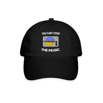 ukraine kiev crimea free support ukraine peace - Baseball Cap - black/black - Front