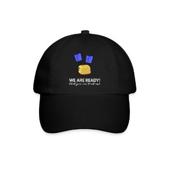 ukraine slava ukraini zelenskyi ukrainian - Baseball Cap - black/black - Front