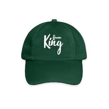 Der König ersetzt die Königin - Baseballkappe - Flaschengrün - Vorne
