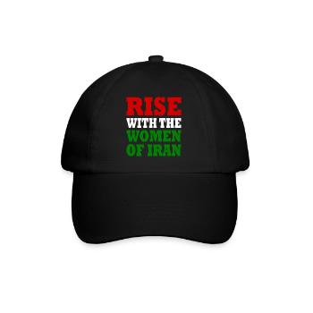 Rise with the women of iran - Casquette classique - noir/noir - Devant