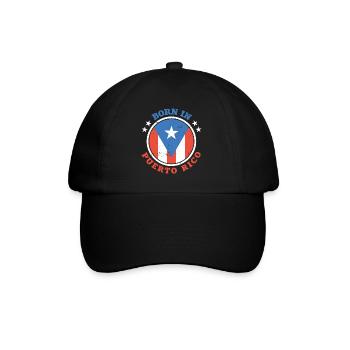 Porto Rico - Casquette classique - noir/noir - Devant
