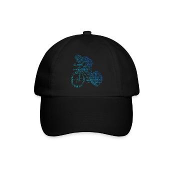 Road Bike Road Cyclist Men's Road Bike Road Bike - Baseball Cap - black/black - Front