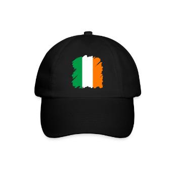 Ireland Flag Vintage Irish Flag Dublin - Baseball Cap - black/black - Front