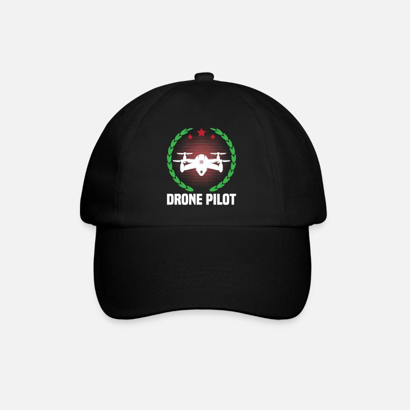 Pilote de drone - Casquette classique - noir/noir