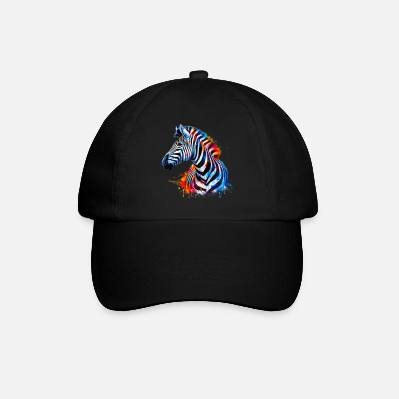 Zèbre - Casquette classique - noir/noir