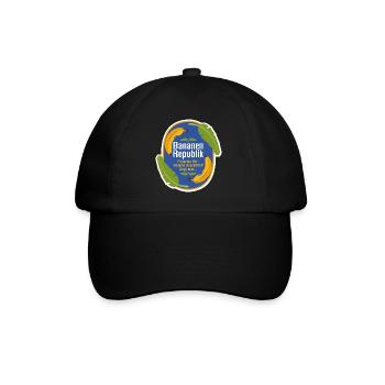 Bananenrepublik - Baseballkappe - Schwarz/Schwarz - Vorne
