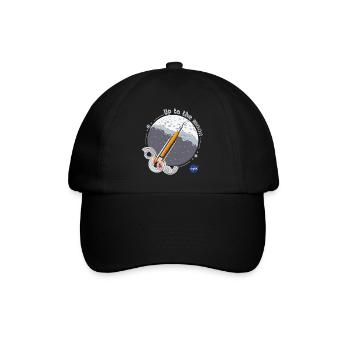 NASA Conception Des Roquettes Up To The Moon - Casquette classique - noir/noir - Devant