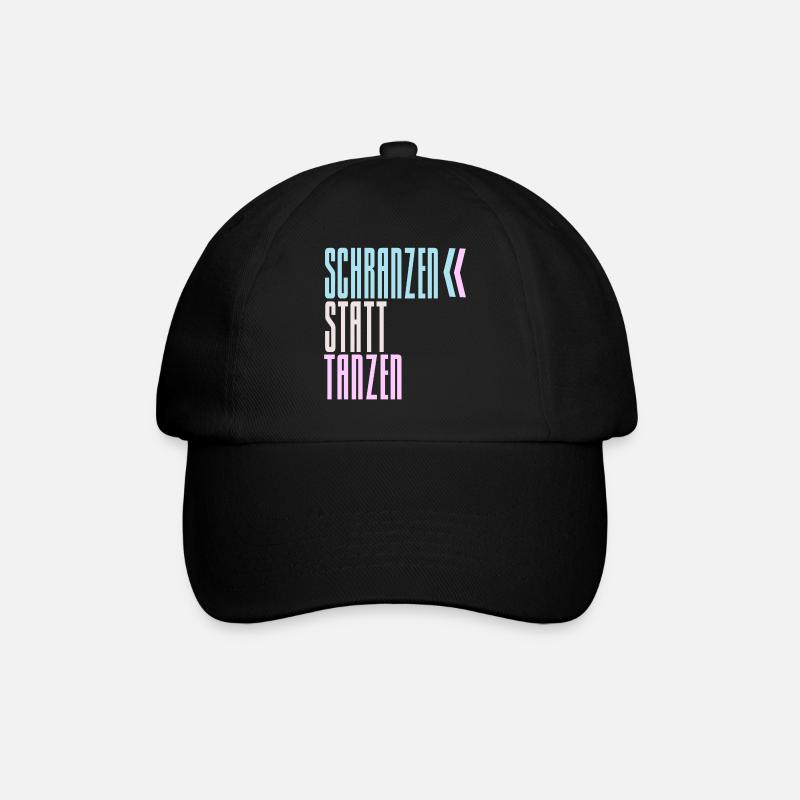 SCHRANZEN AU LIEU DE DANSER - Casquette classique - noir/noir