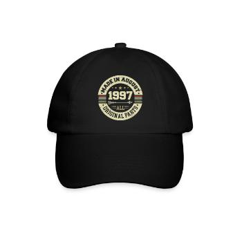 Août 1997 Cadeau d’anniversaire Août 1997 Août - Casquette classique - noir/noir - Devant
