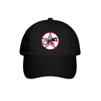 Atomic Utopia - Cat Star - Baseball Cap - black/black - Front