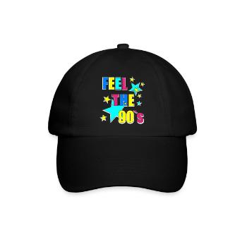 Ressentez les années 90 - Casquette classique - noir/noir - Devant