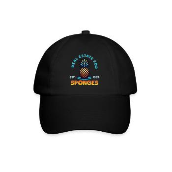 Immobilier pour éponges / Maison Sweet Pineapple - Casquette classique - noir/noir - Devant