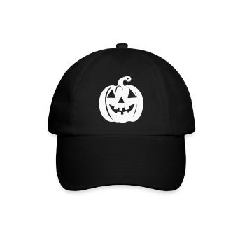 Motifs de citrouilles effrayantes pour Halloween - Casquette classique - noir/noir - Devant