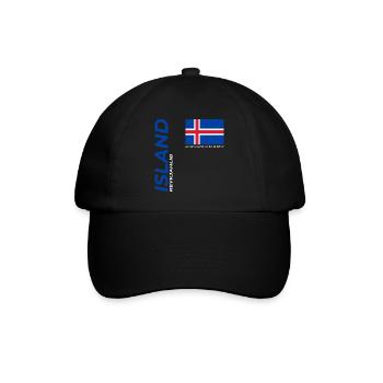 Reykjahlið - Casquette classique - noir/noir - Devant
