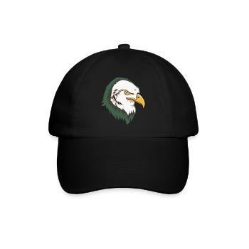 Eagle Head - Baseball Cap - black/black - Front