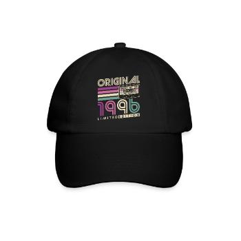 Cadeau rétro pour le 30e anniversaire 1996 - Casquette classique - noir/noir - Devant