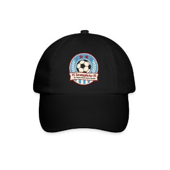 FC Sonntagskicker 09 - Baseballkappe - Schwarz/Schwarz - Vorne