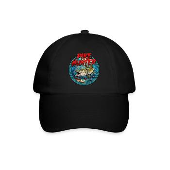 Pike Fishing Motif - Baseball Cap - black/black - Front