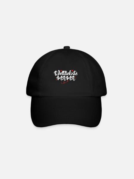 Mutter Familie Mama Geschenk - Casquette classique - noir/noir
