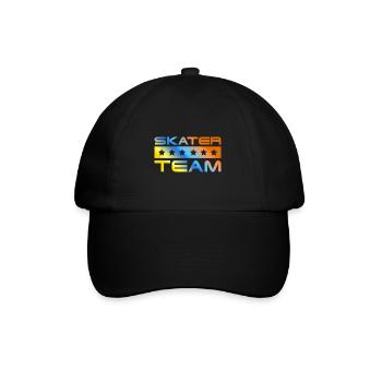 Skater Crew Colorful - Baseball Cap - black/black - Front