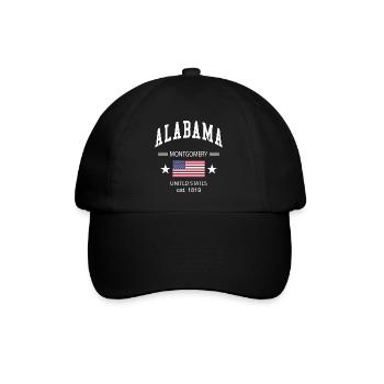 Alabama - Baseball Cap - black/black - Front
