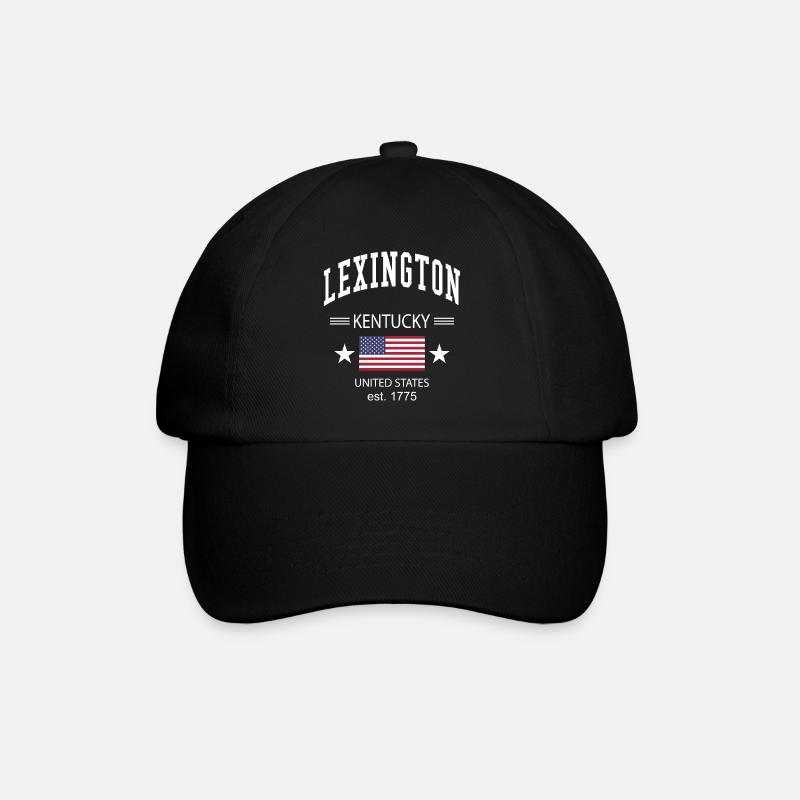 Lexington - Casquette classique - noir/noir
