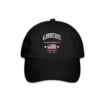 Albuquerque - Casquette classique - noir/noir - Devant