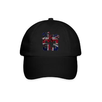 73RD BIRTHDAY UK VINTAGE 1953 - Baseball Cap - black/black - Front