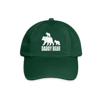 DADDY BEAR - Baseball Cap - bottle green - Front
