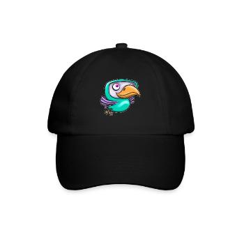 Happy Bird - Baseball Cap - black/black - Front