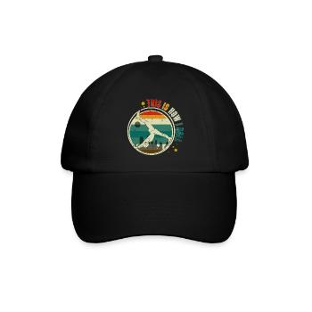 Rhönrad Turnen Rhönradturnnen - This is how I roll - Baseball Cap - black/black - Front