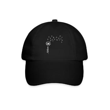 Croyez à la conception du pissenlit - Casquette classique - noir/noir - Devant