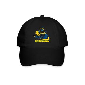 Rugby bébé clermontois supporter Rugby Clermont - Casquette classique - noir/noir - Devant