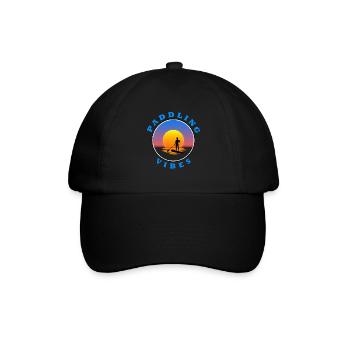Pagayer Vibes - Soleil - Paddle Boarder - Casquette classique - noir/noir - Devant