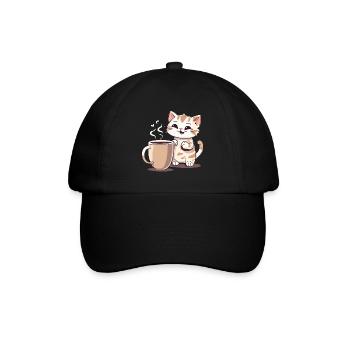 Chatcolate #2 - Casquette classique - noir/noir - Devant