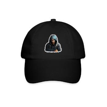 Hacker éthique - Illustration - Casquette classique - noir/noir - Devant