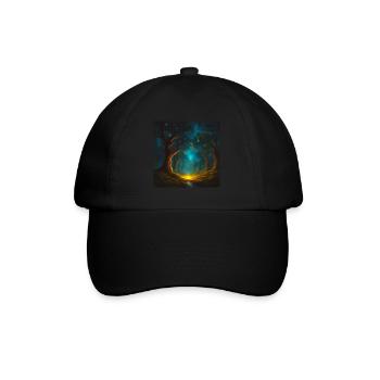 Mystic Tree 2 - Baseball Cap - black/black - Front