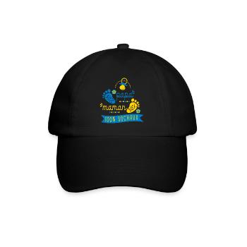 sochaux foot supporter football enceinte - Casquette classique - noir/noir - Devant