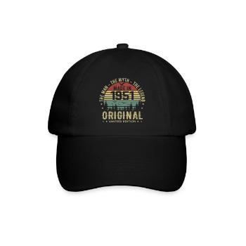 Original 1951 Retro 1951 Cadeau Anniversaire 1951 - Casquette classique - noir/noir - Devant