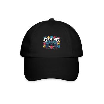 Jeux - Manettes - Casquette classique - noir/noir - Devant