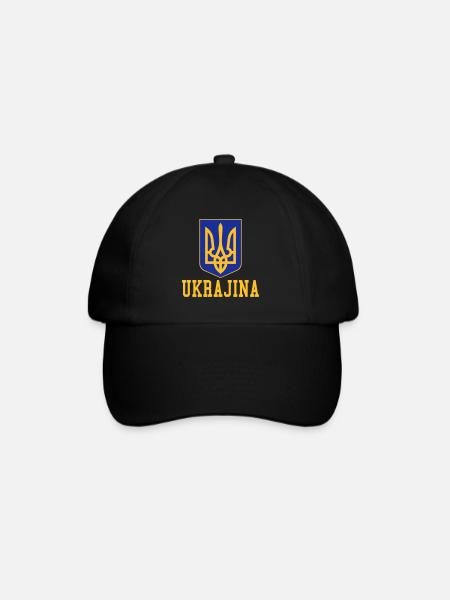 Ukraine - Casquette classique - noir/noir