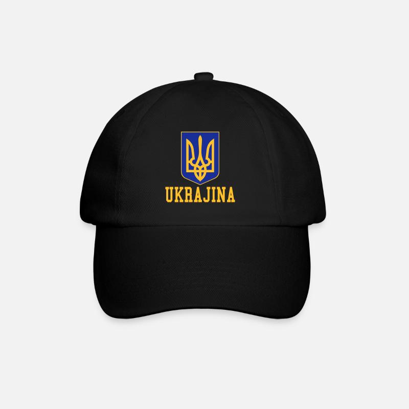 Ukraine - Casquette classique - noir/noir