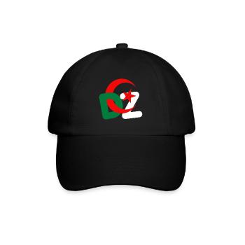 DZ ALGERIA - Baseball Cap - black/black - Front