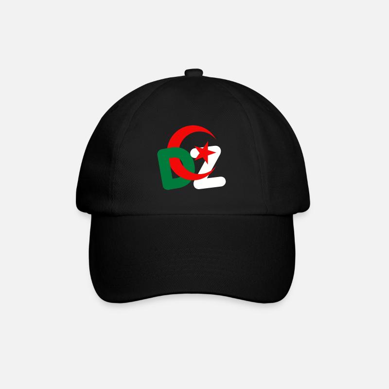 DZ ALGERIE - Casquette classique - noir/noir
