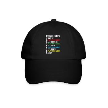 Gamers Gamer Online Quote Gift - Casquette classique - noir/noir - Devant