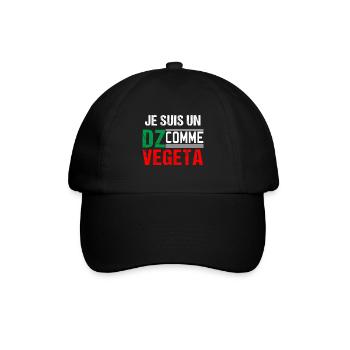 Algérie, DZ, je suis un dz, idée cadeau maghreb - Casquette classique - noir/noir - Devant