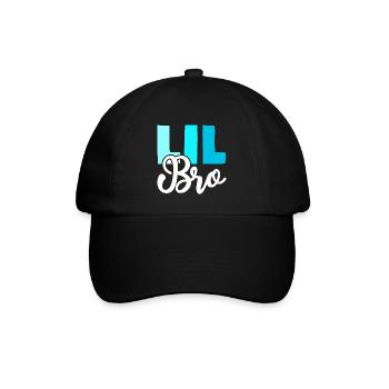 LIL BRO Brother Siblings - Baseball Cap - black/black - Front