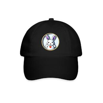 Ostergeschenk - Baseballkappe - Schwarz/Schwarz - Vorne