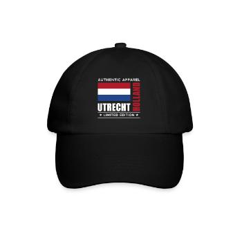Utrecht - Baseball Cap - black/black - Front